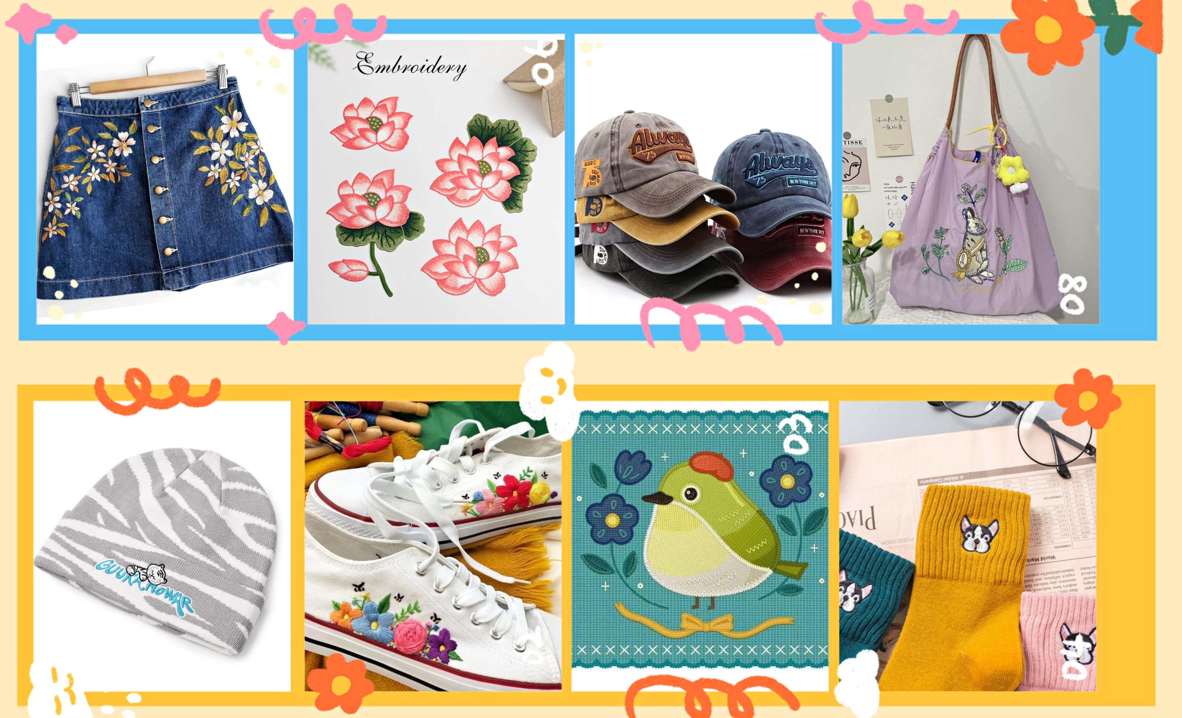 What can I do with YONTHIN embroidery machine?