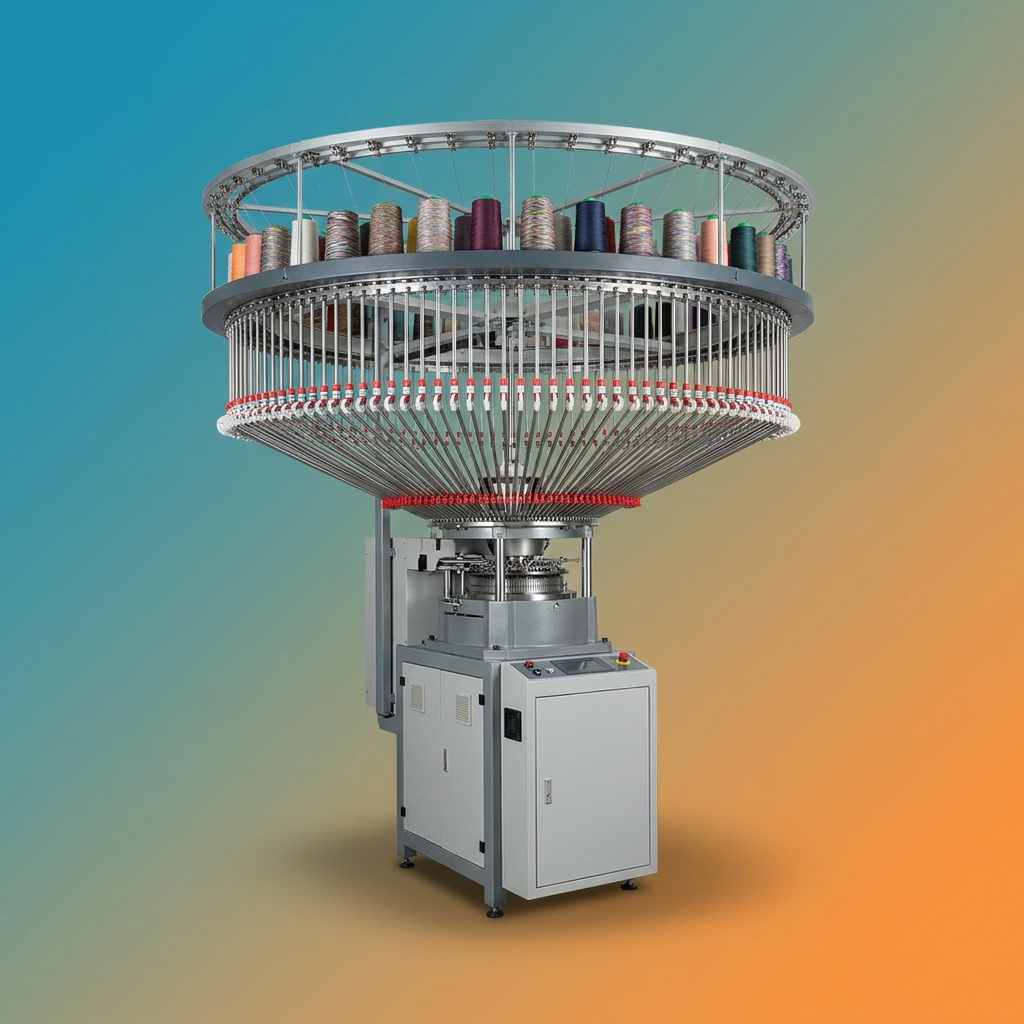 Auto Stripper Jersey Circular Knitting Machine