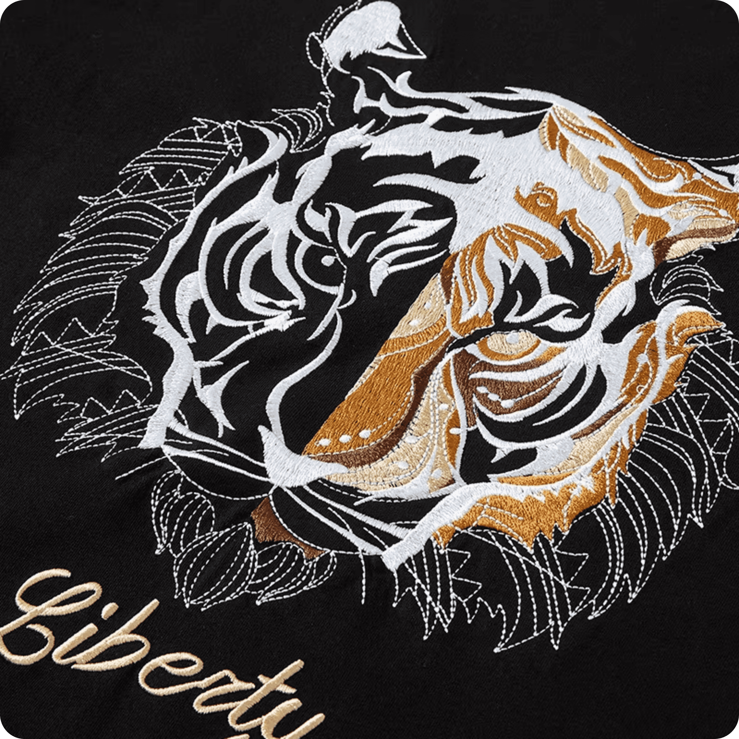 Expansive embroidery area
