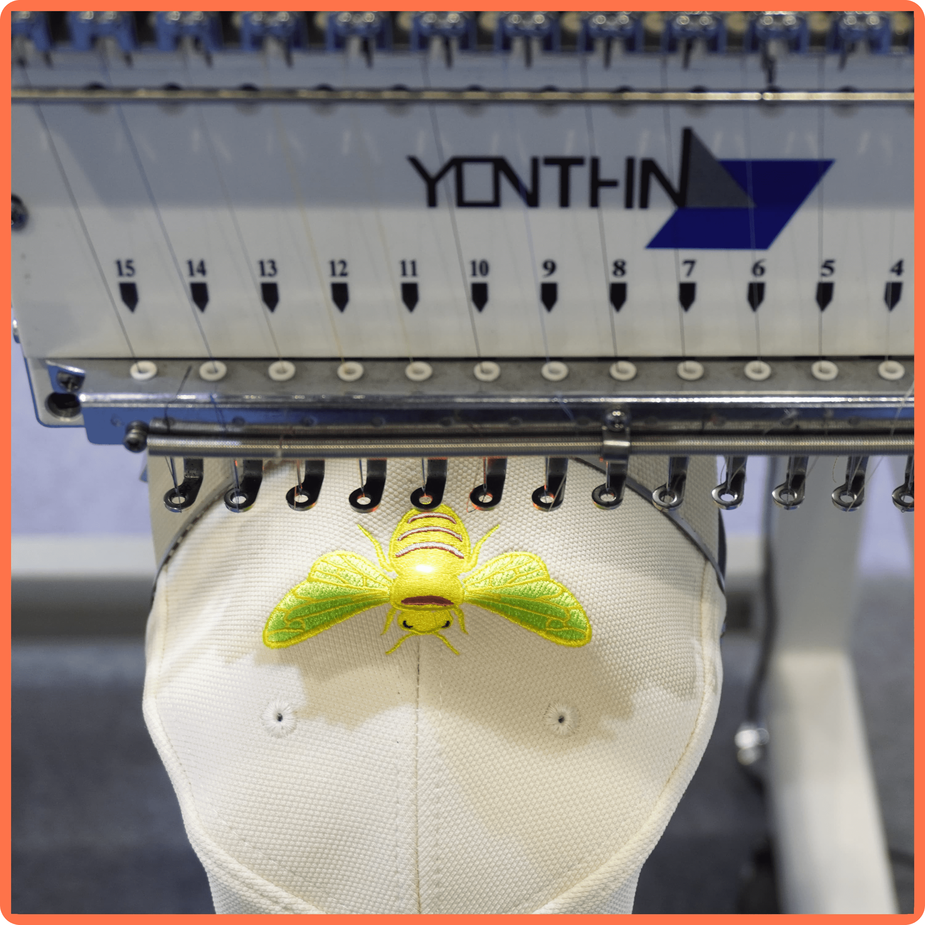 Stable 3D Hat Embroidery