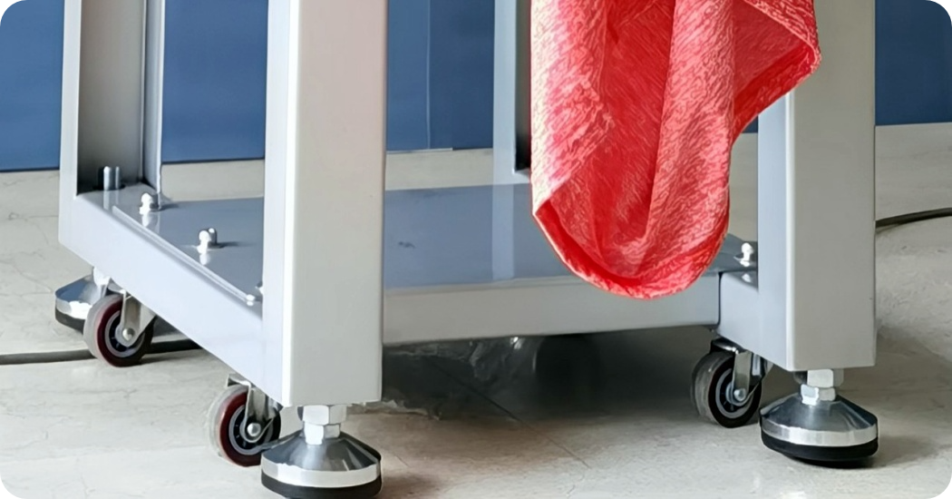 Universal wheels, easy to move
