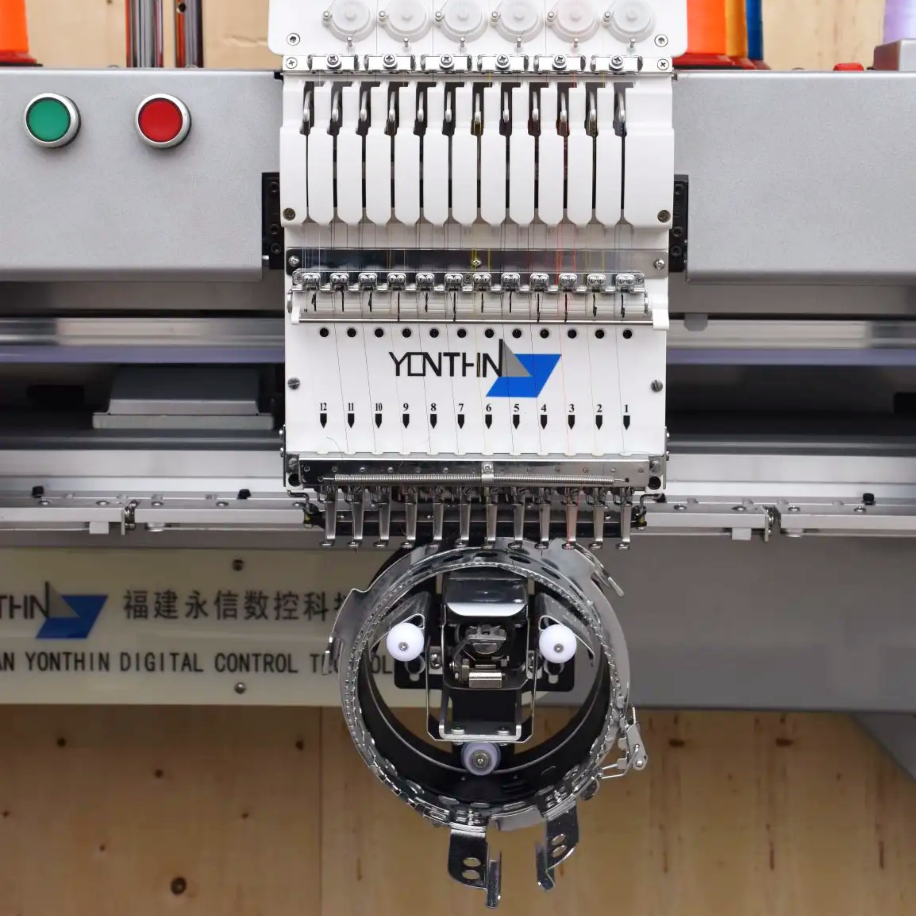 YX-M Multi head cap embroidery machine view 3